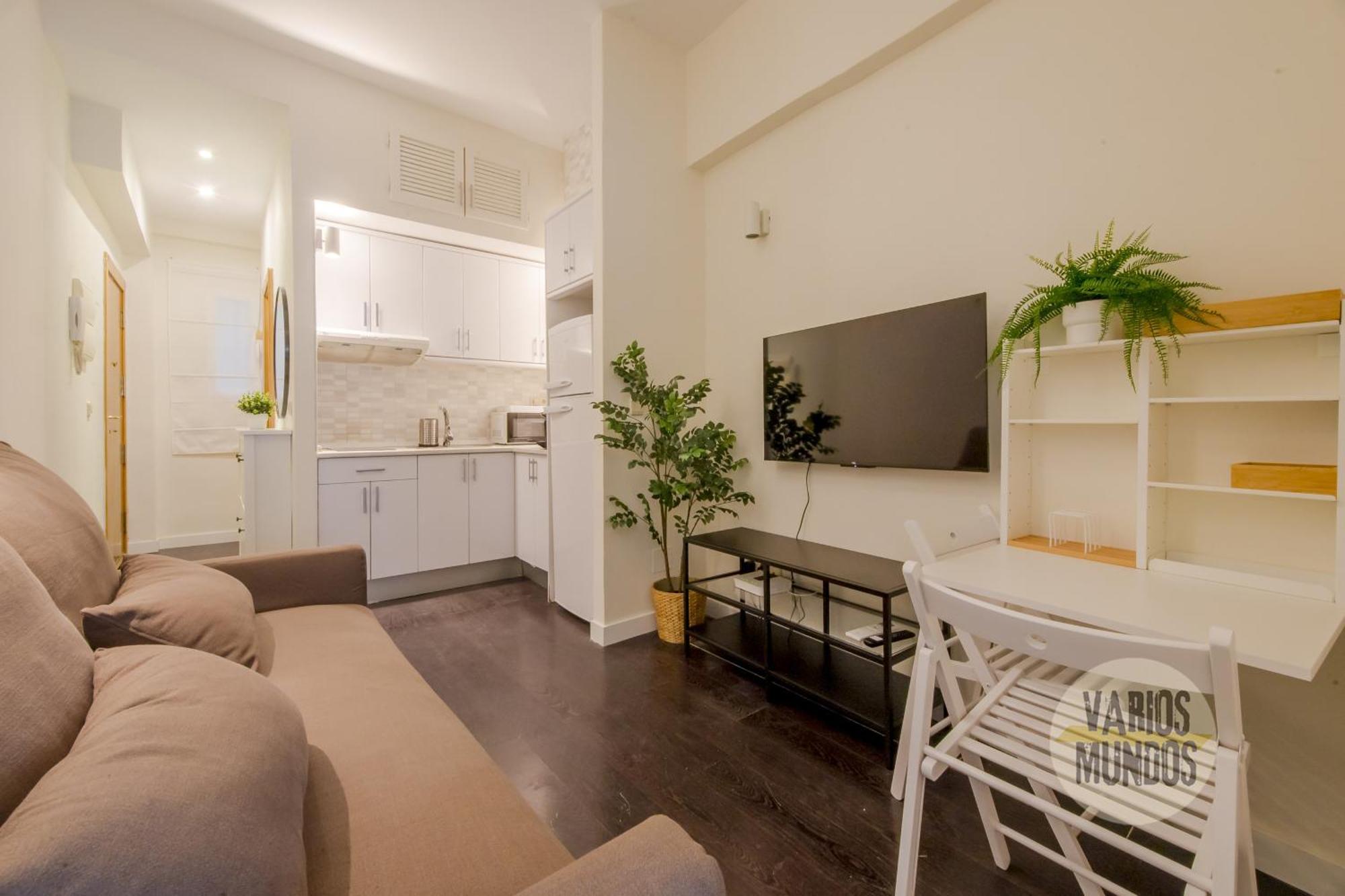 Tiny Apt Para 3Pax En La Plaza De Chueca Madrid Buitenkant foto